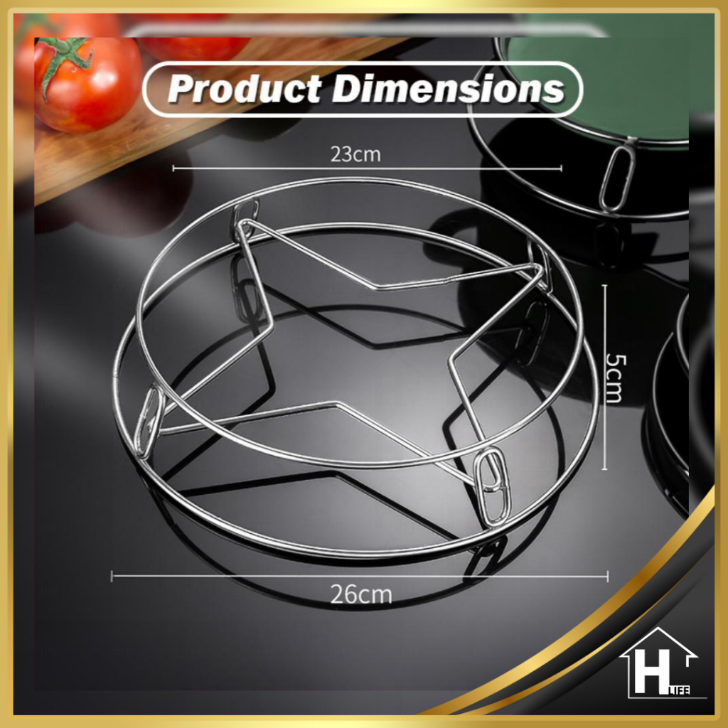 304 Stainless Steaming Rack Wok Stand Heat Insulation Resistance ...