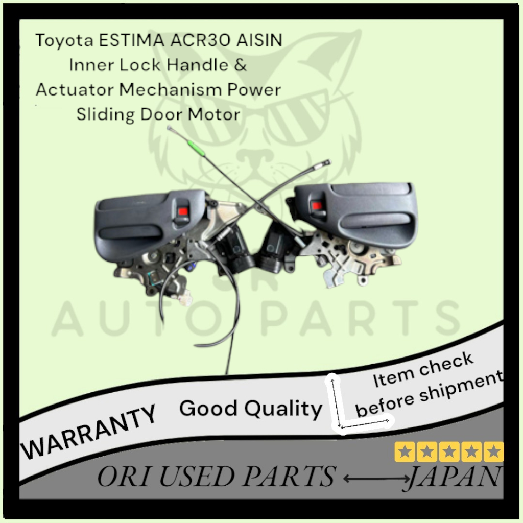 Toyota ESTIMA ACR30 AISIN Inner Lock Handle & Actuator Mechanism Power ...