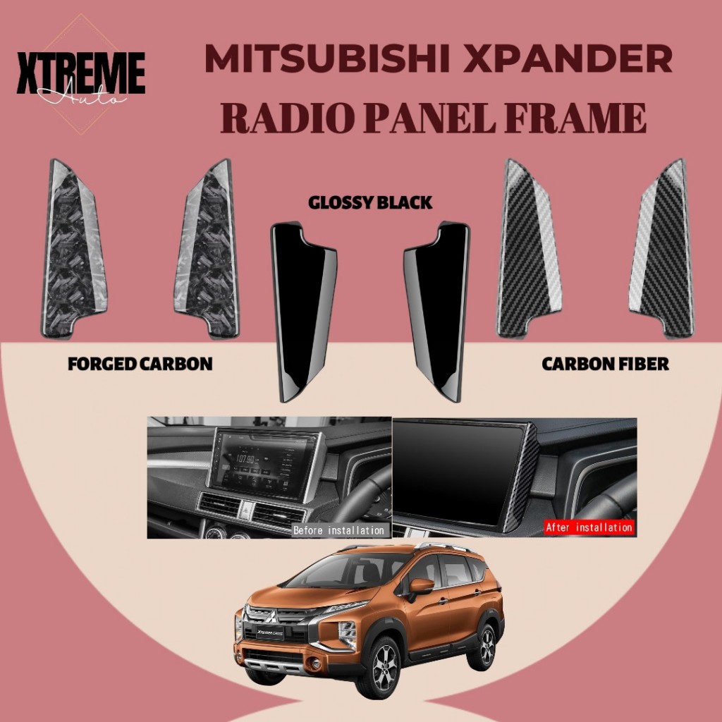 XTREME AUTO MITSUBISHI XPANDER CAR SIDE RADIO PANEL FRAME ACCESSORIES ...