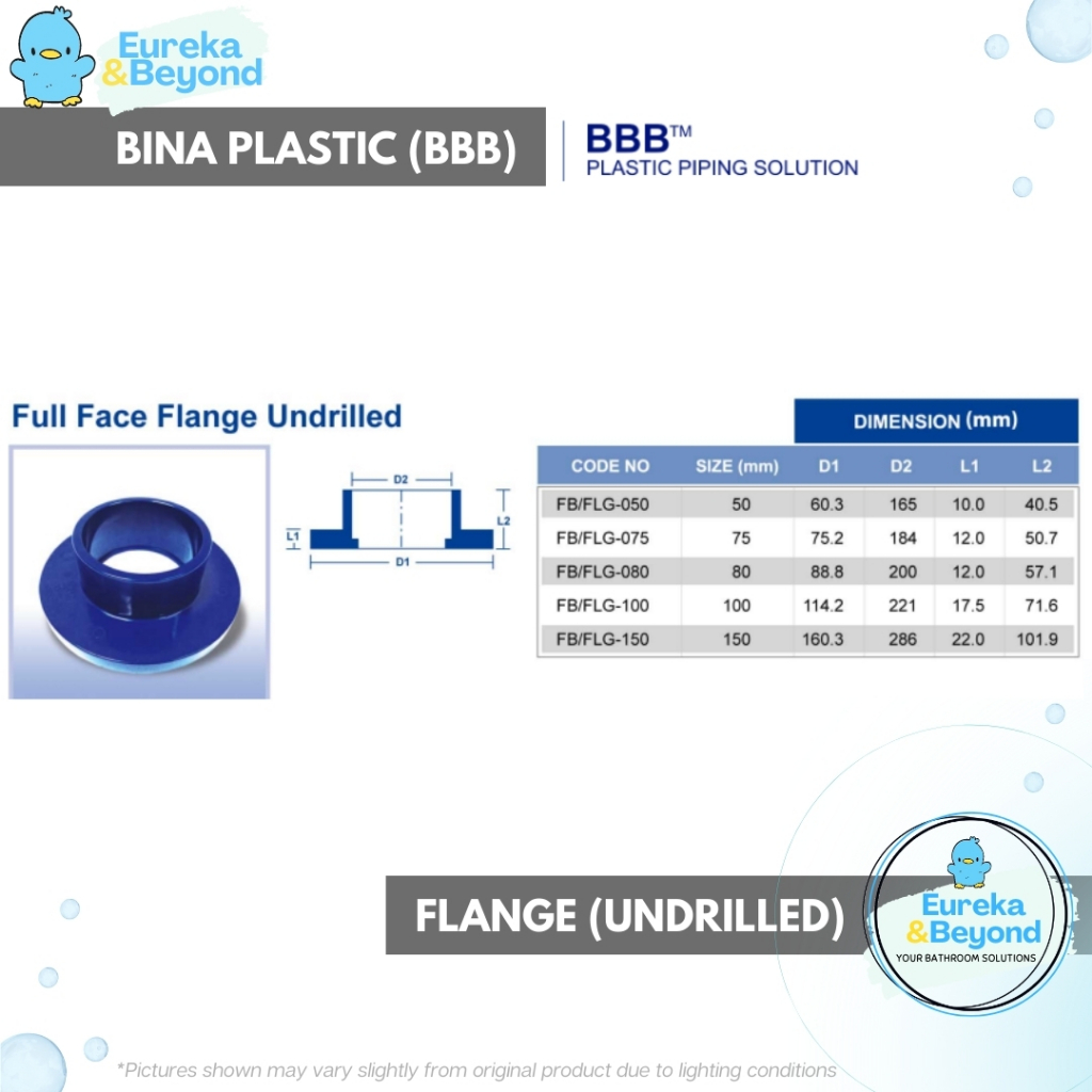 𝗔𝗕𝗦 𝗙𝗜𝗧𝗧𝗜𝗡𝗚𝗦 - BBB Brand - ABS FLANGE, TANK CONNECTOR, PT SOCKET ...