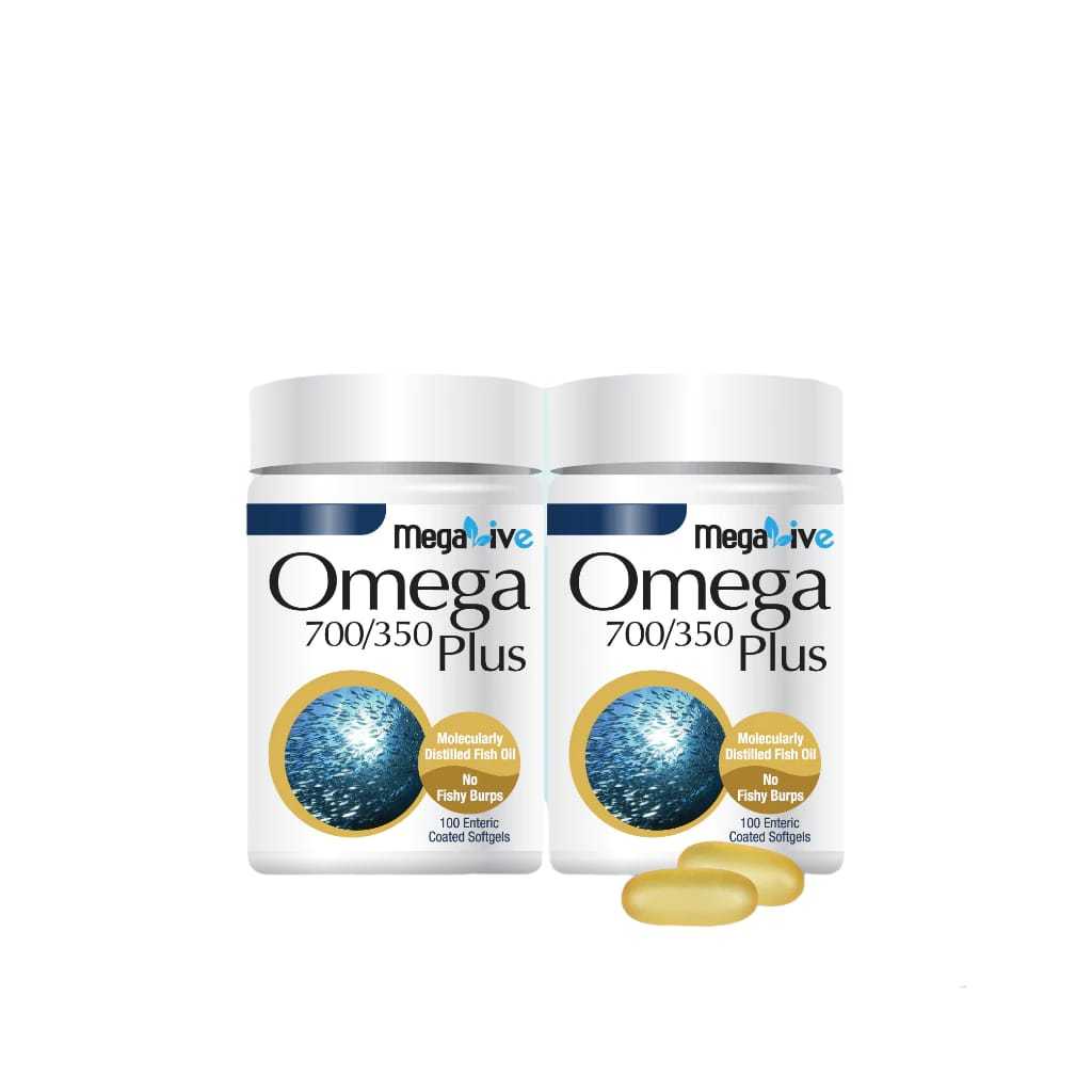 [ELITE PHARMACY] MEGALIVE OMEGA 700/350 PLUS 100'S / 2X100'S - HALAL ...