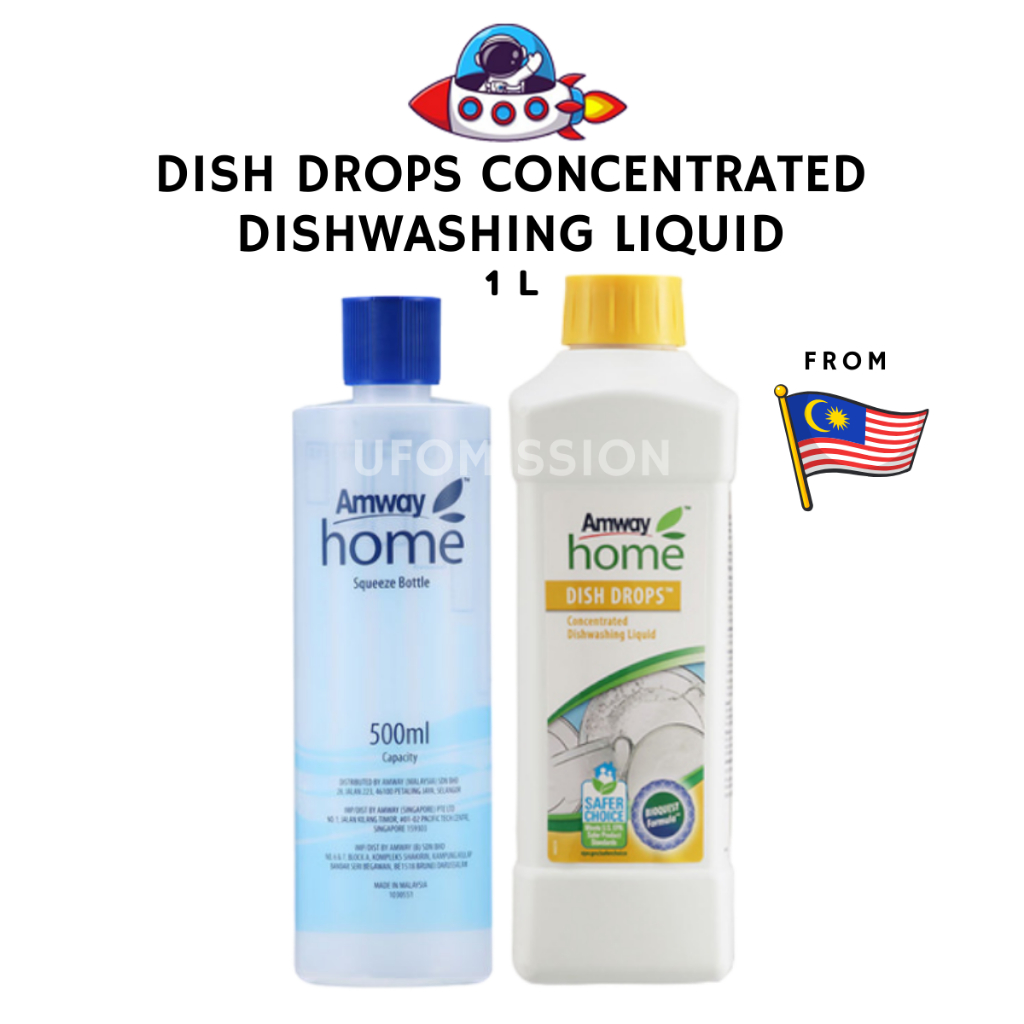 Amway Dish Drop Concentrated Dishwashing Liquid Cecair Pencuci Pinggan