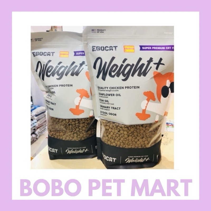 REPACK Egocat Weight Super Premium Cat Food 1kg | Shopee Malaysia