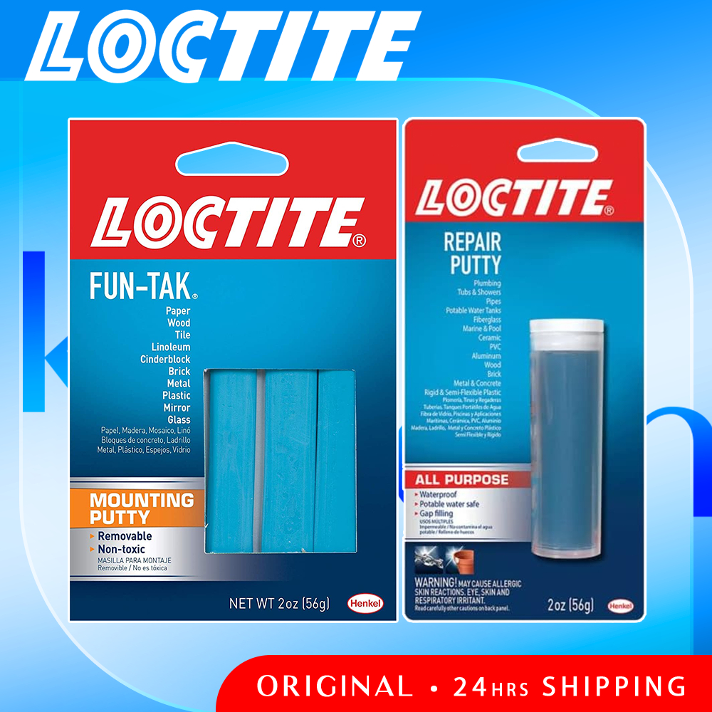 Loctite FunTak Mounting Putty 56g (2 oz) l Loctite Epoxy Putty All