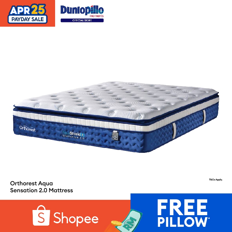Dunlopillo Orthorest Aqua Sensation 2.0 Mattress Shopee Malaysia