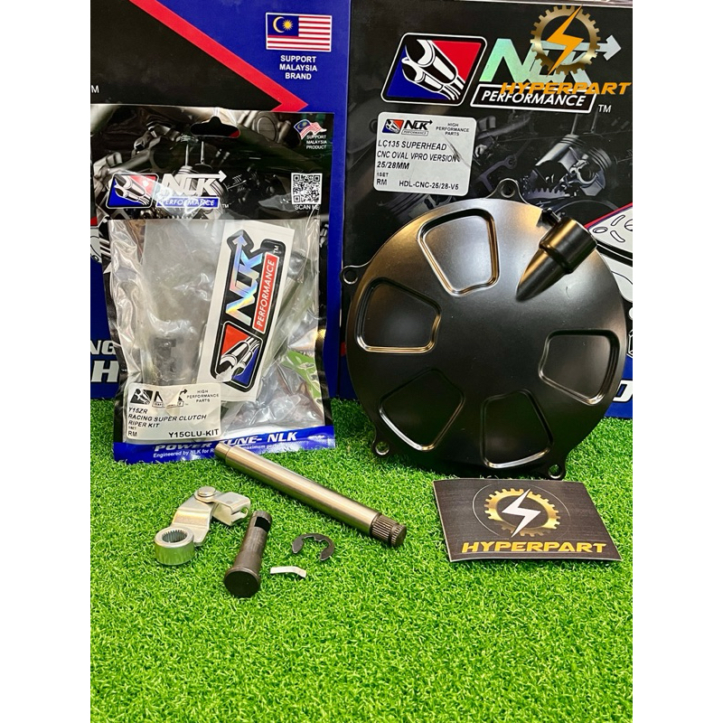 NLK PERFORMANCE SUPER CLUTCH REPAIR KIT SET CLUTCH COVER Y15ZR LC4S ...
