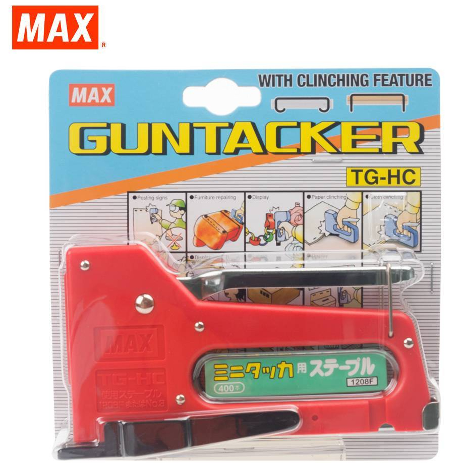MAX TG-HC GUN TACKER - TG/ HC (ASSORTED COLORS) | Shopee Malaysia