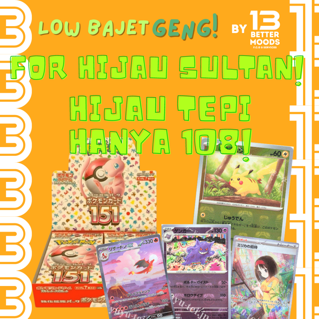 (PTCG/OPTCG) (FOR HIJAU SULTAN) POKEMON ONE PIECE RIP & SHIP Pokemon ...