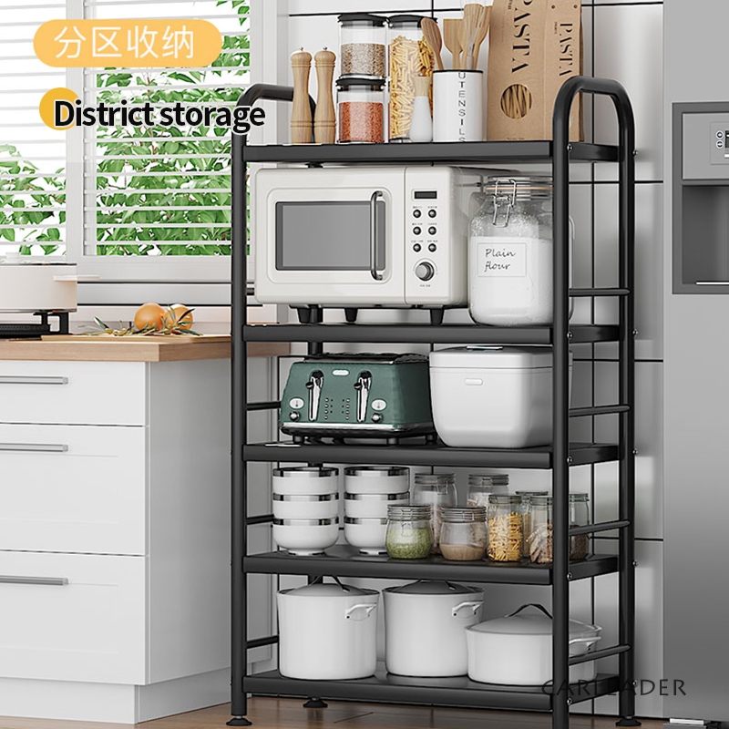Kitchen vegetable basket storage rack Mobile storage rack Snack storage ...