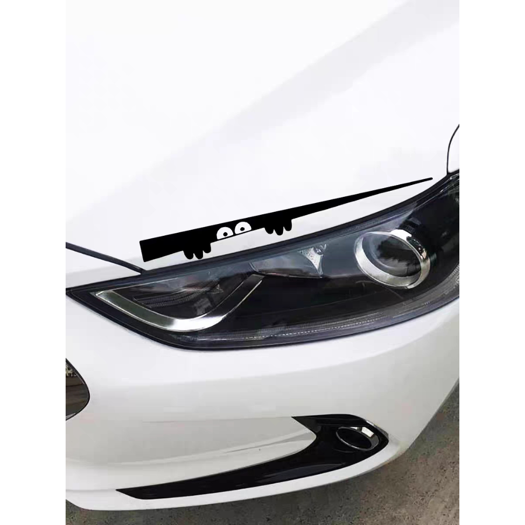 Funny car sticker MONSTER EYE SEE YOU sticker monster sticker Stiker ...