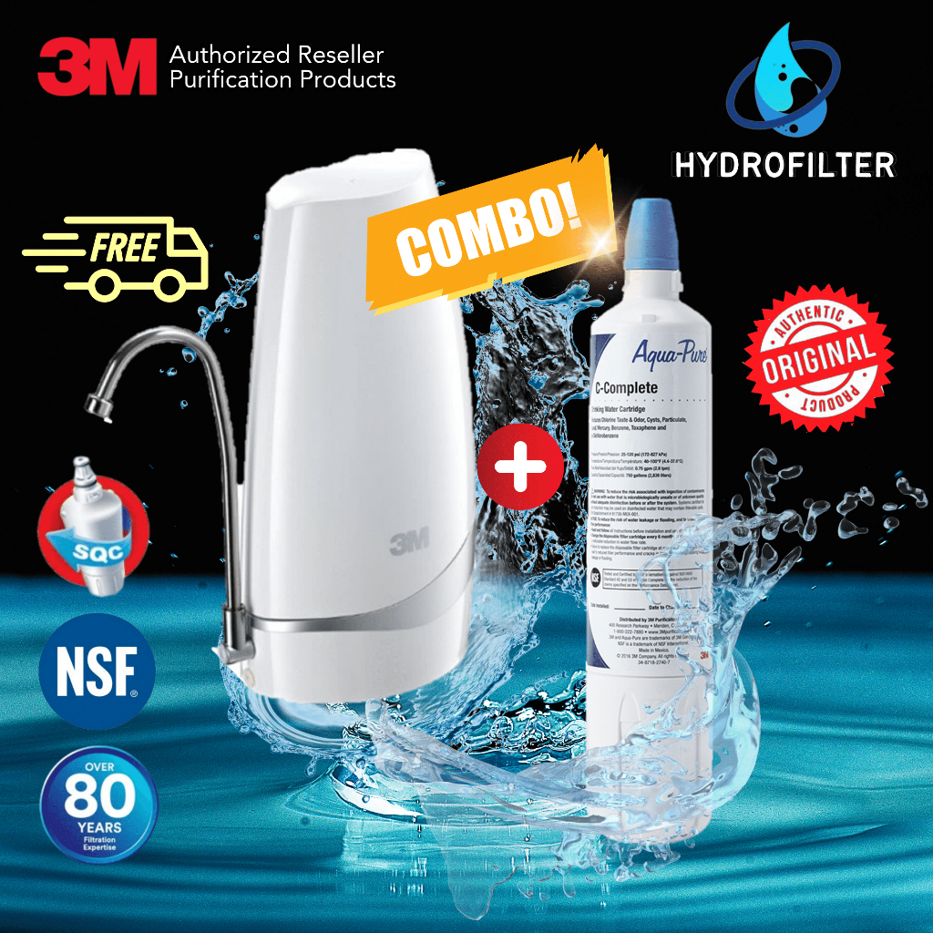 Deals!) 3M™ Countertop Drinking Water System CTM02 +