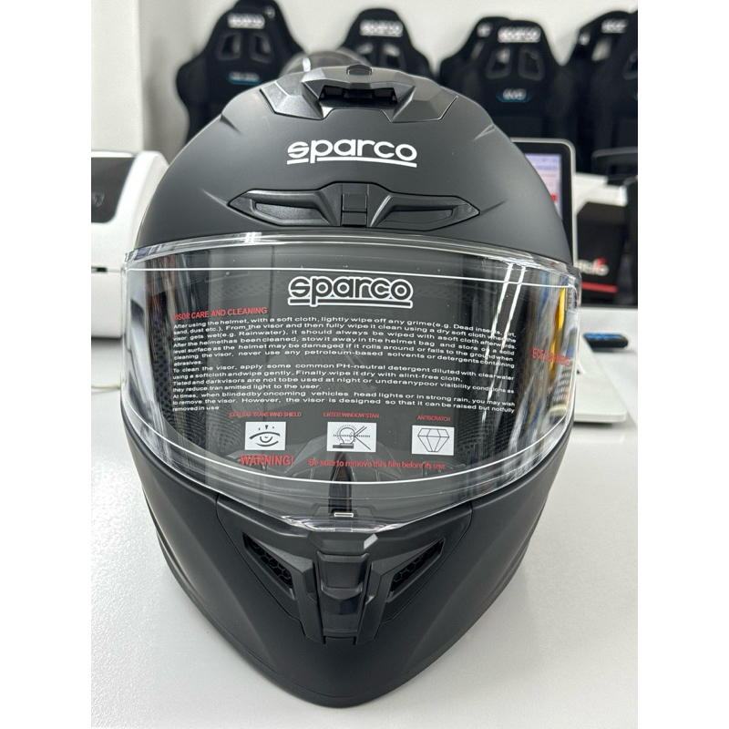 BLACK XPRO / X PRO Sparco XPro Helmet for Track Day, Drift, Drag