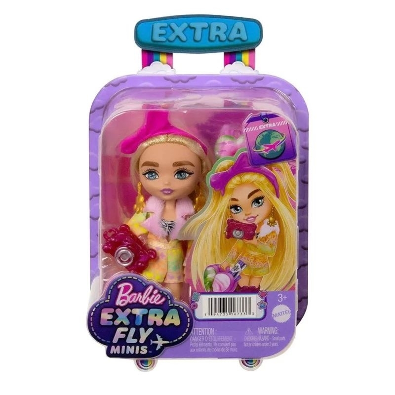 Barbie Extra Fly Minis Original Mattel | Shopee Malaysia