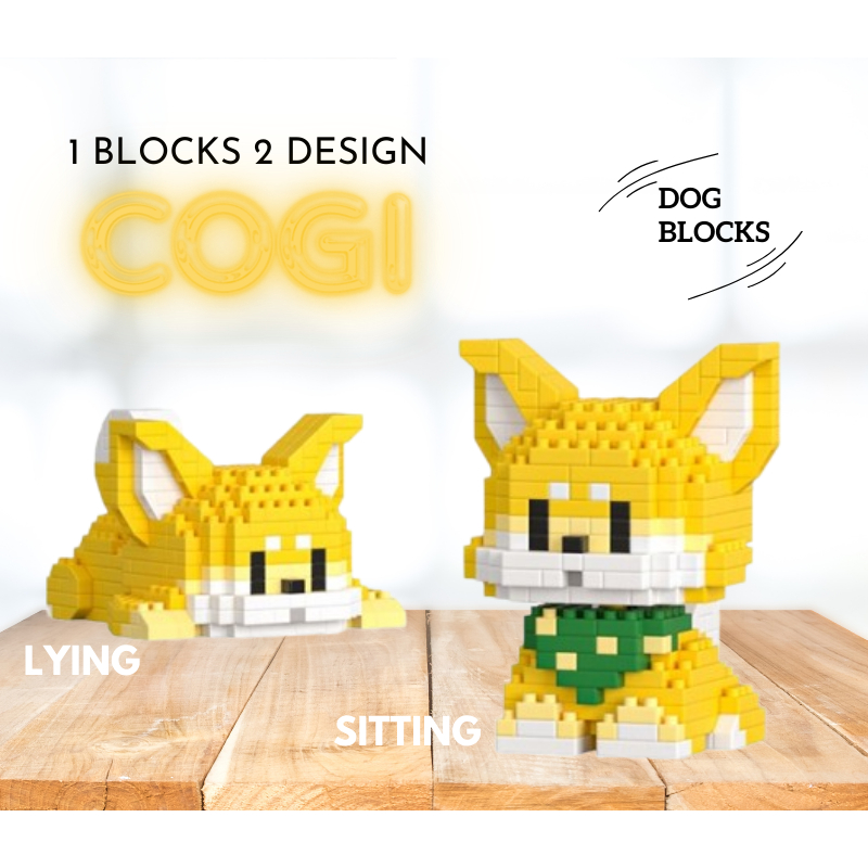 New Design Puppy Building Blocks Mainan Kanak Kanak | Shopee Malaysia