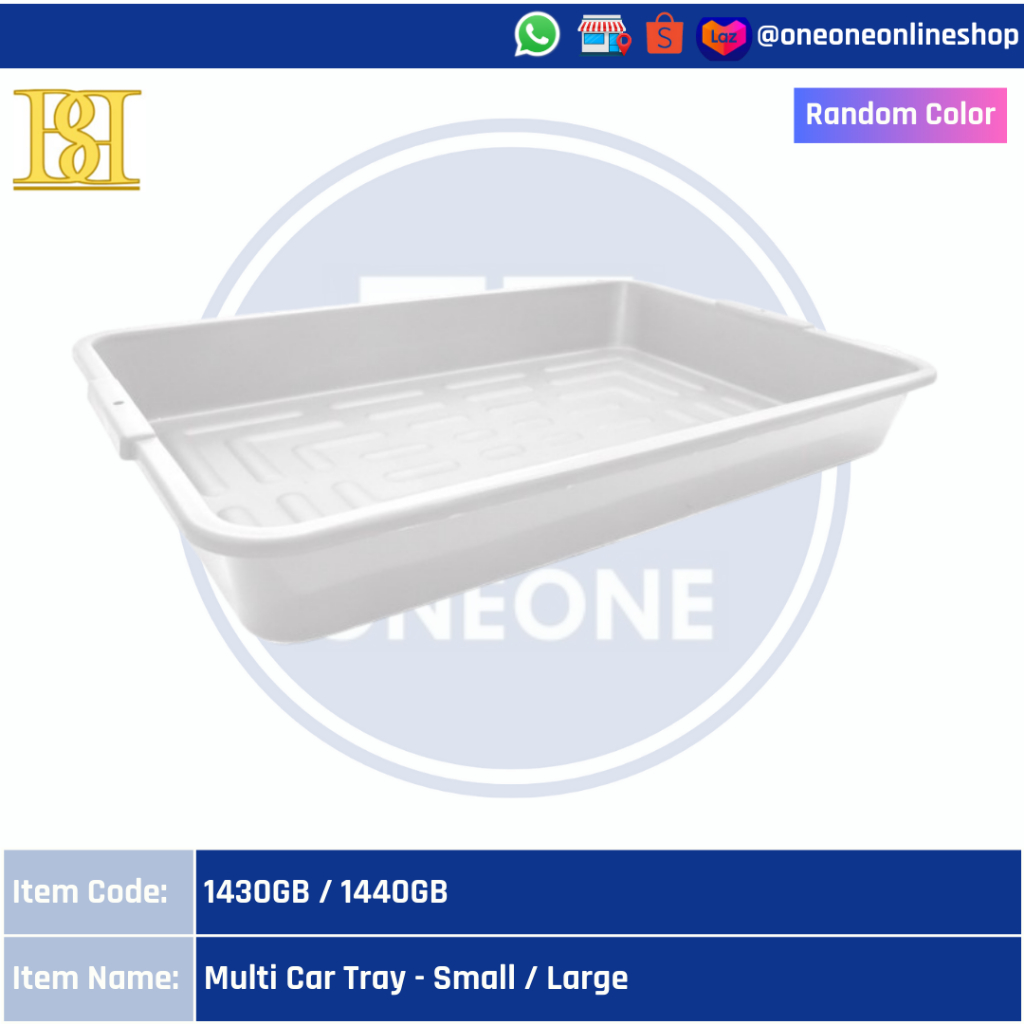 1430GB / 1440GB Multi Car Tray - Small / Large - B&B Plastic | Shopee ...