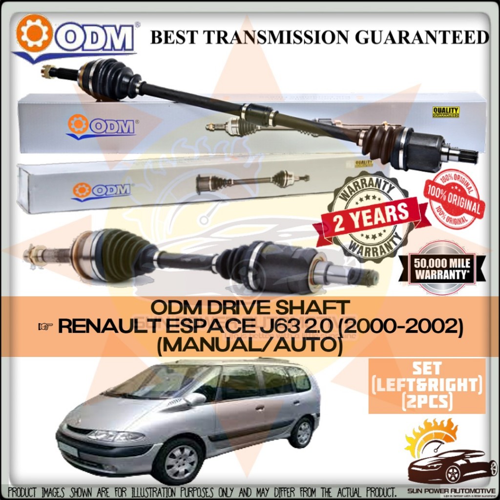Renault Espace J63 2.0 (2000-2002) ( MANUAL / AUTO ) 100% ORIGINAL ODM ...