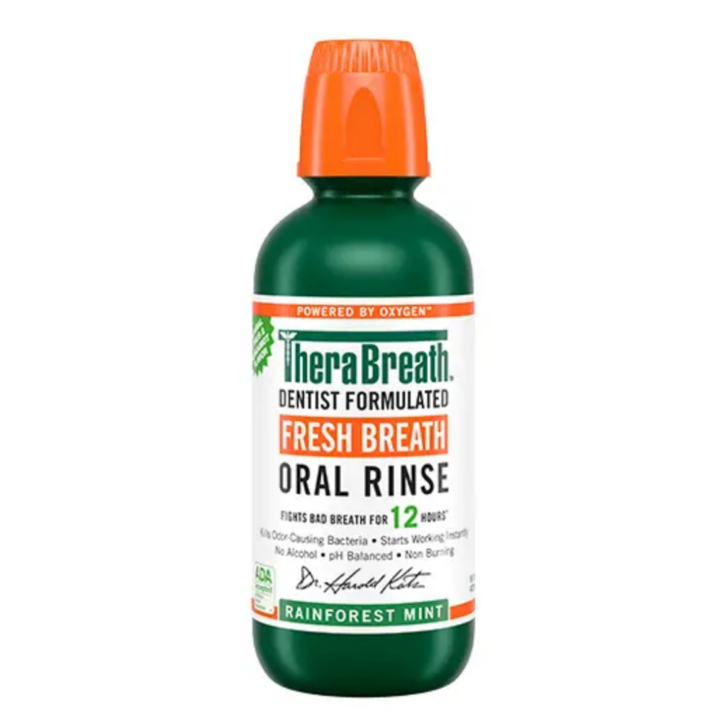 TheraBreath Fresh Breath Oral Rinse Mouth Wash Mild Mint | Maximum ...