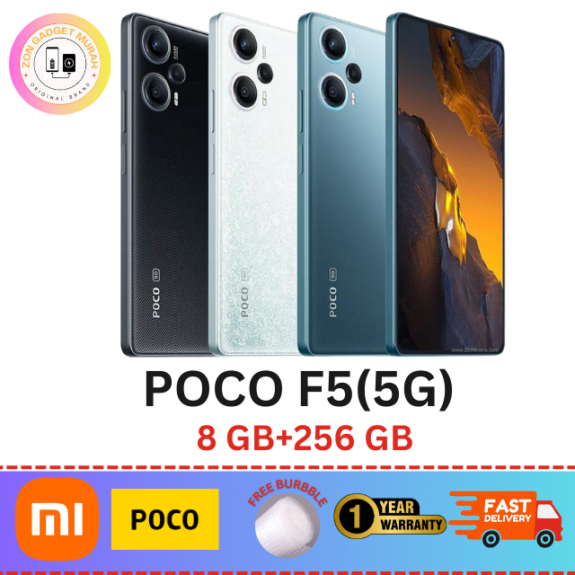 Xiaomi Poco F5 5g 8gb+256gb Snapdragon 120hz 64mp 5000mah 67w, Nfc
