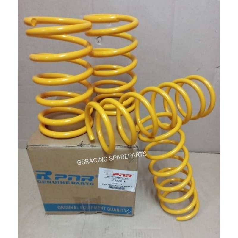 (PRICE 4PCS) PERODUA KANCIL LOWER SPORT SPRING LOWERD (PREMIUM GRADE ...