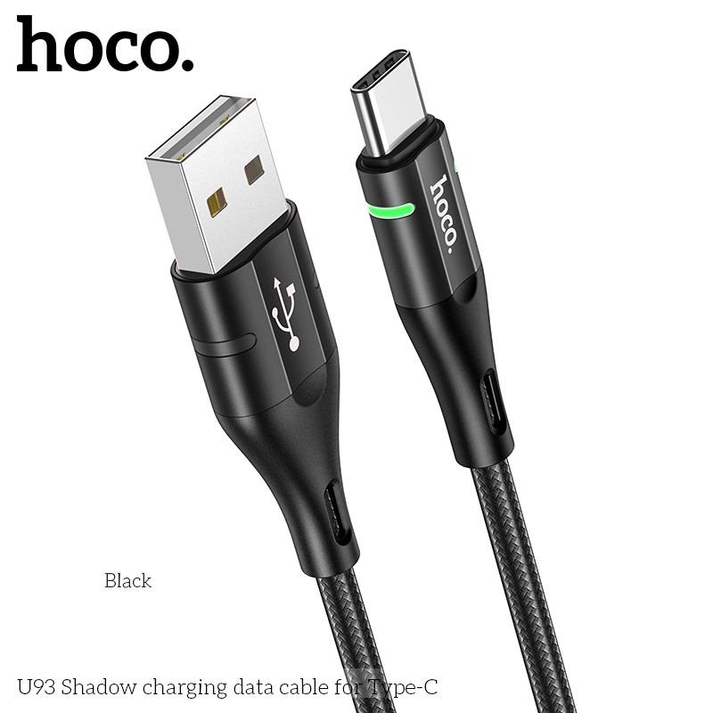 hoco U93 Type-C Shadow Charging Cable | Shopee Malaysia