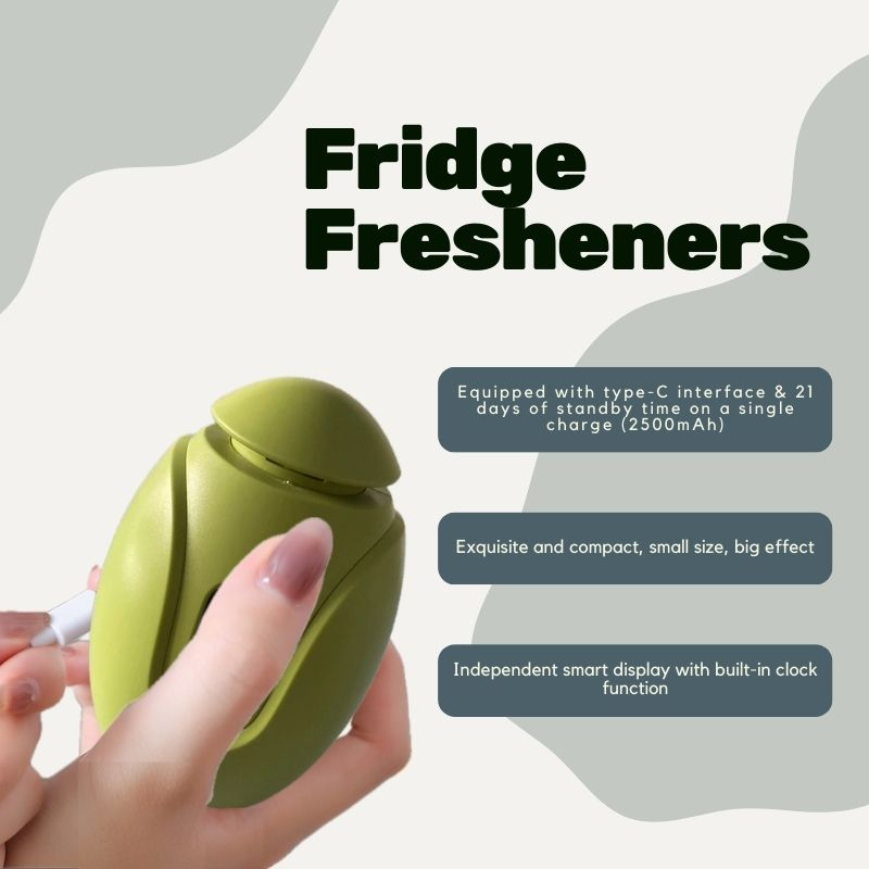 Antibacterial Deodorizing Refrigerator Air Purifier Fridge Freshener