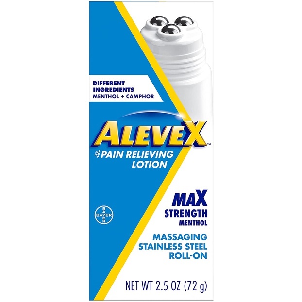 Aleve X Pain Relieving Lotion with Rollerball Applicator Pain Relief ...