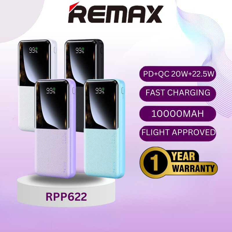 NEWSTOCK Remax Cynlle Series RPP-622 Fast Charging LED Digital Display ...