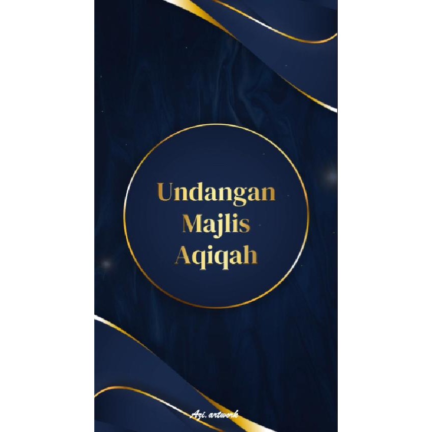 Kad Jemputan Majlis Aqiqah Digital (AQ007): E-Kad Video Undangan Majlis ...