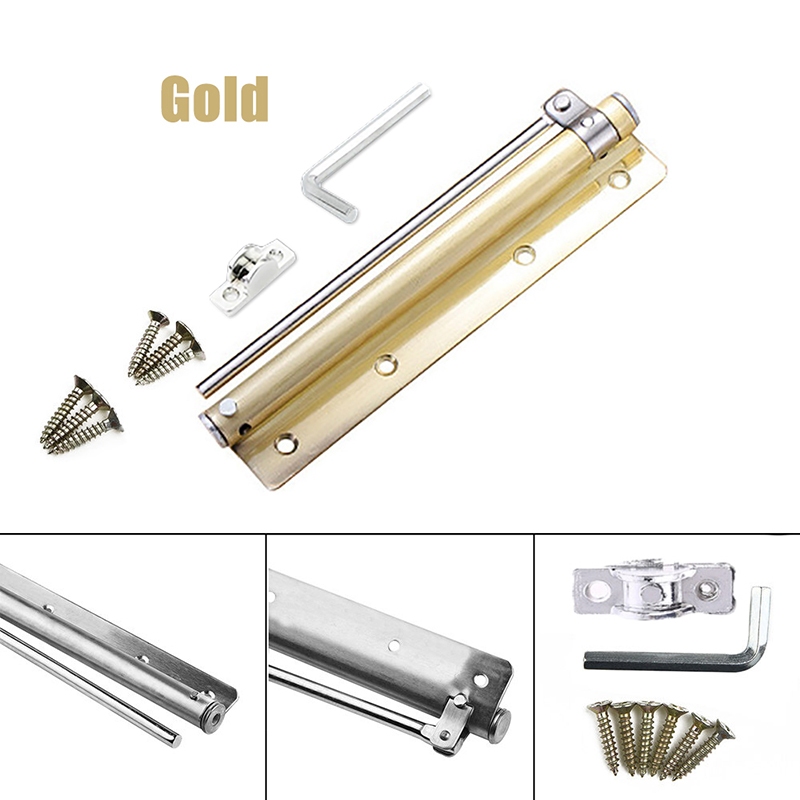 Stainless Steel Automatic Door Closer Invisible Door Springs Buffer ...