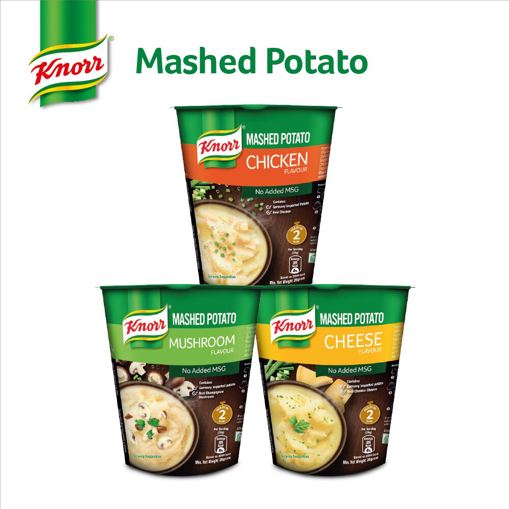 KNORR Cup Mashed Potato 26g Instant Potato Shopee Malaysia