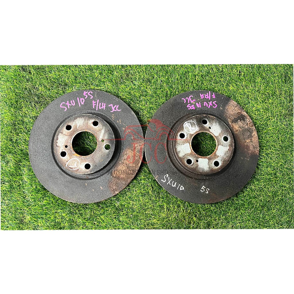TOYOTA HARRIER SXU10 (5S) FRONT DISK ROTOR SET JAPAN USED[1A-4D-C-282 ...