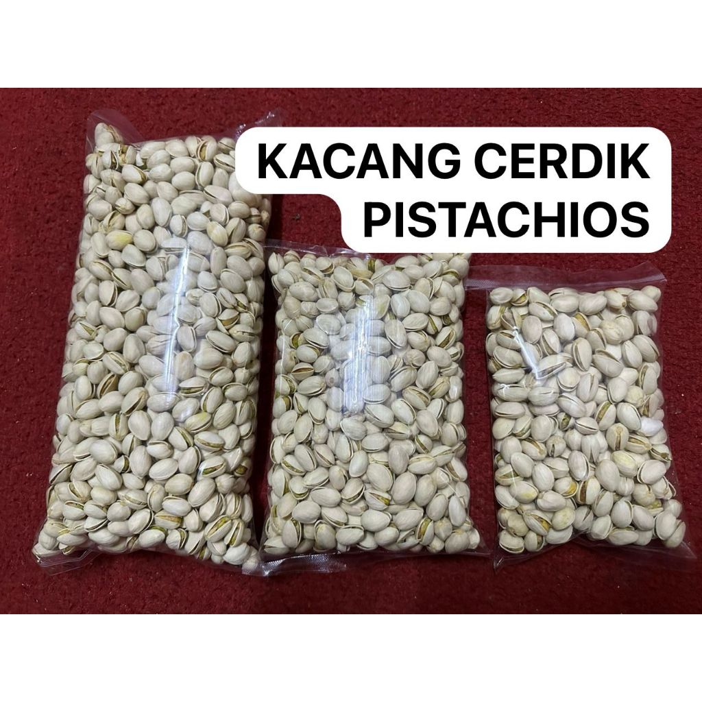 Kacang Pistachios Kacang Cerdik Pack 250gram Shopee Malaysia