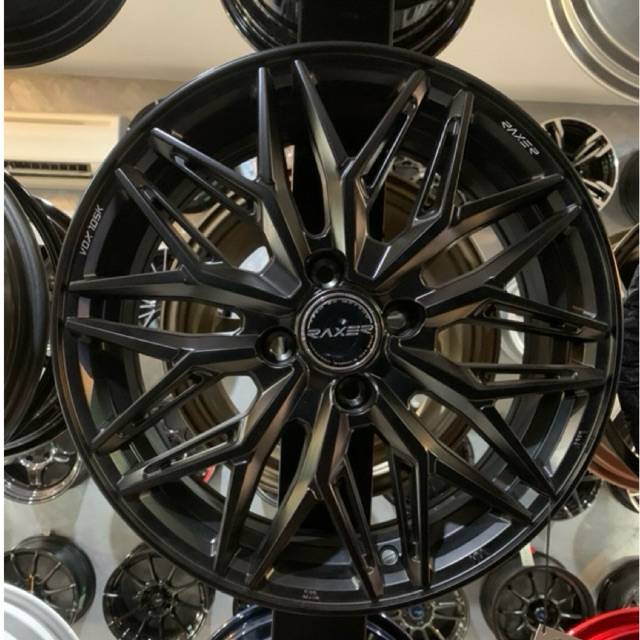 Original RAXER Sport Rim VOX105K 16x6JJ 4H100 ET43 Flow Forming ...