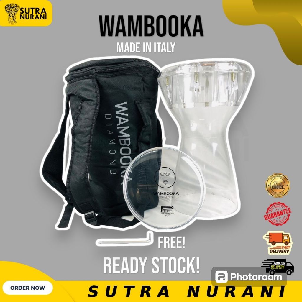 WAMBOOKA / DARBUKA / DOUMBEK MADE IN ITALY BEST QUALITY Shopee Malaysia