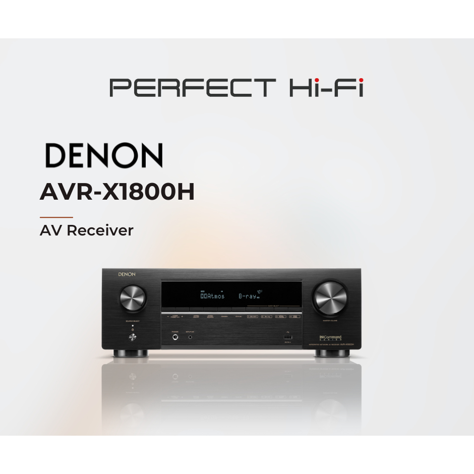 DENON AVR-X1600H AVアンプ Dolby Atmos対応 美品 Denon® AVR-X1600H 7.2CH 4K Ultra HD AV Receiver | M & H Appliance