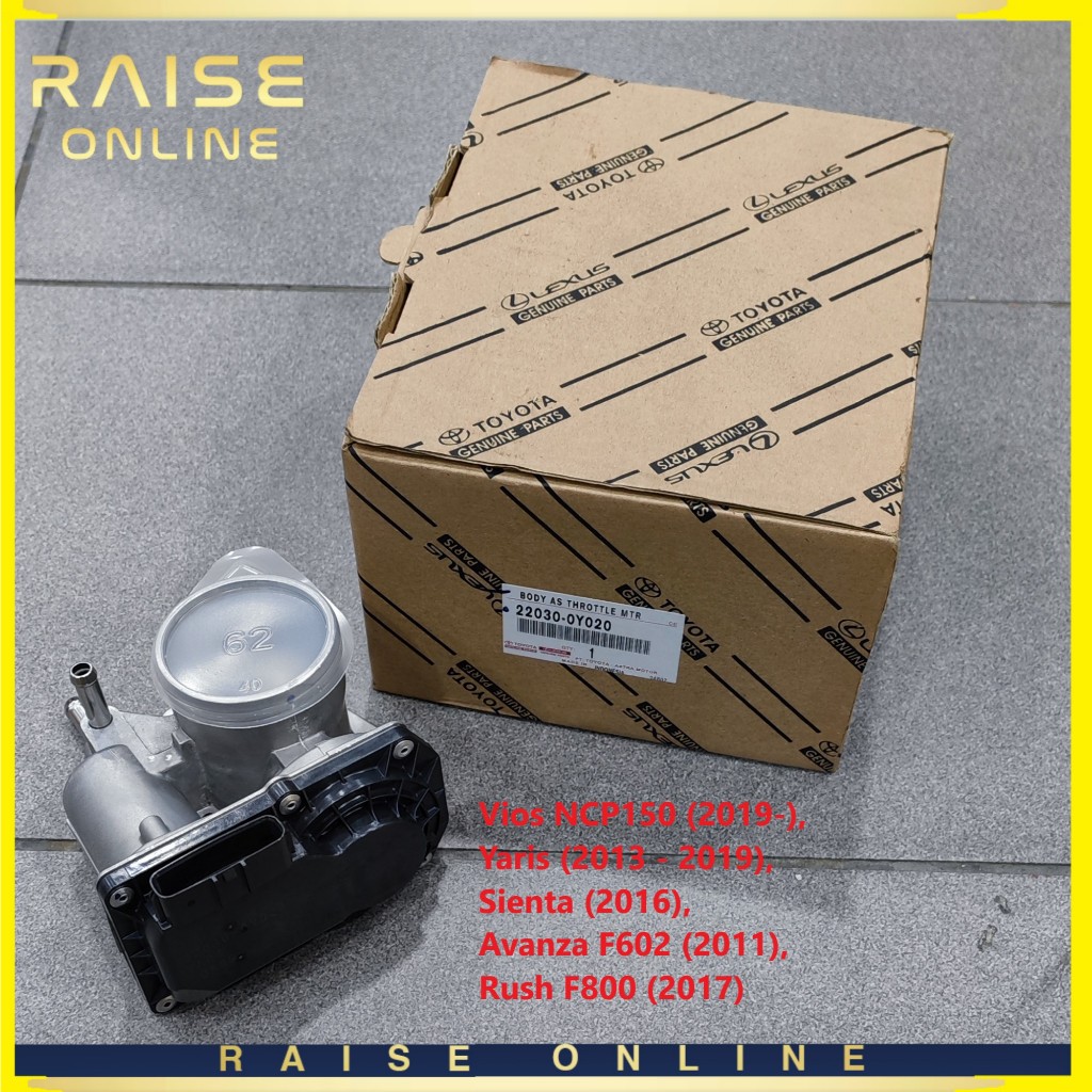 100 ORIGINAL TOYOTA THROTTLE BODY Vios NCP150 , Yaris , Sienta