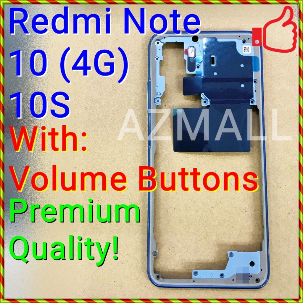 (3 Colors) NEW ORI Side Frame Housing Volume Buttons XIAOMI Redmi Note ...