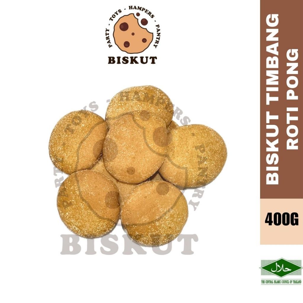 BISKUT TIMBANG 400G - Biskut Rusk/Roti Kok/Roti Pong/Sultana/Sagun/Kek ...