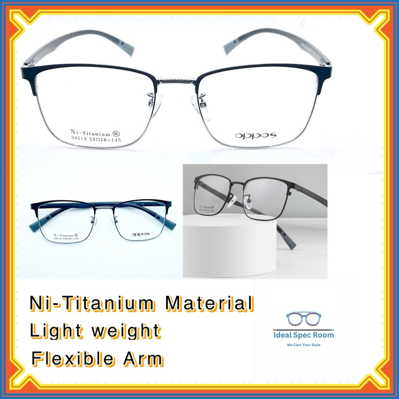 34512 Adult smart solid Ni-titanium light flexible tough glasses ...