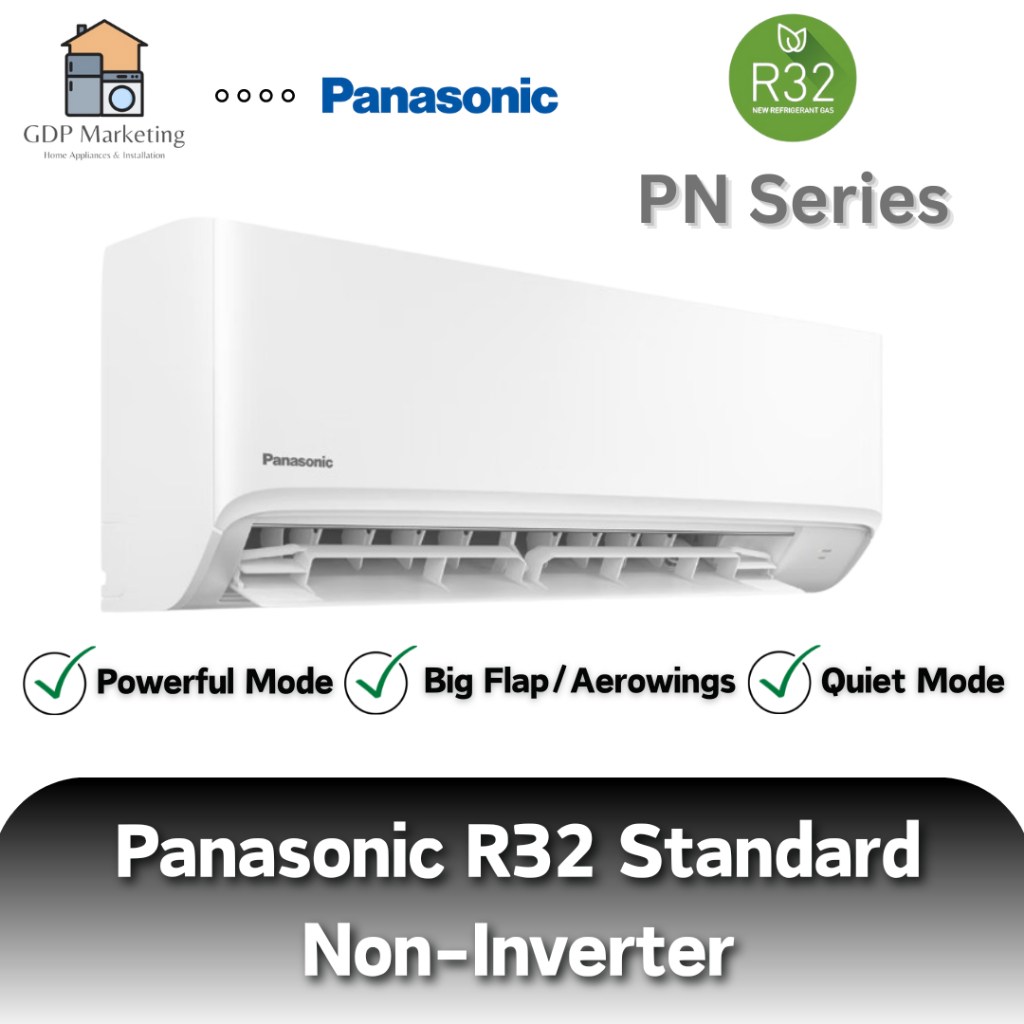 Panasonic Standard Non-Inverter R32 Aircond PN9WKH PN12WKH PN18XKH ...