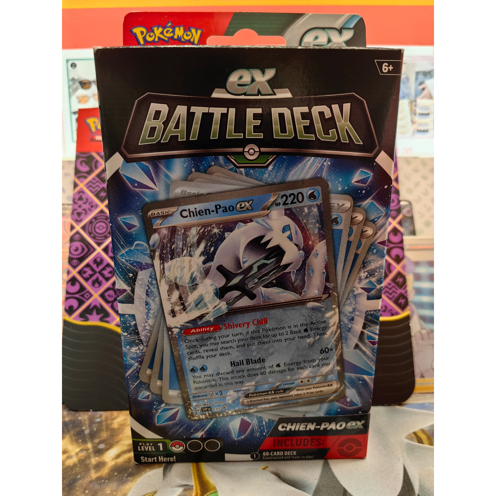 Pokémon TCG: Chien-Pao ex Battle Deck | Shopee Malaysia