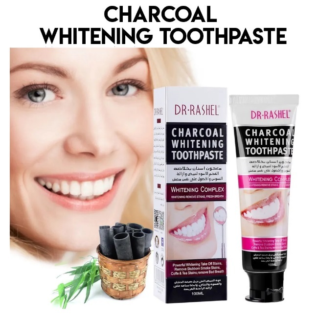 [Clearance] DR Rashel Charcoal Whitening Toothpaste 100ml (Ready Stock ...