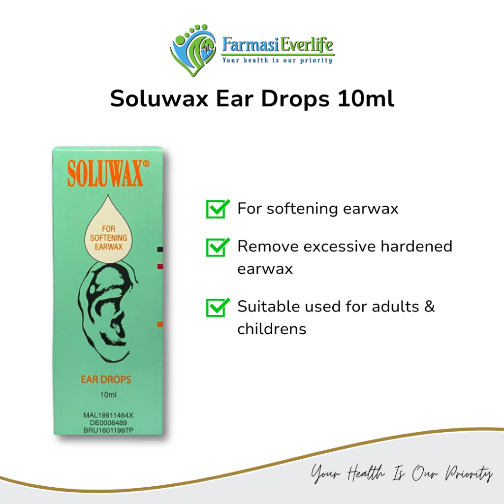 Soluwax Ear Drops 10ml Shopee Malaysia