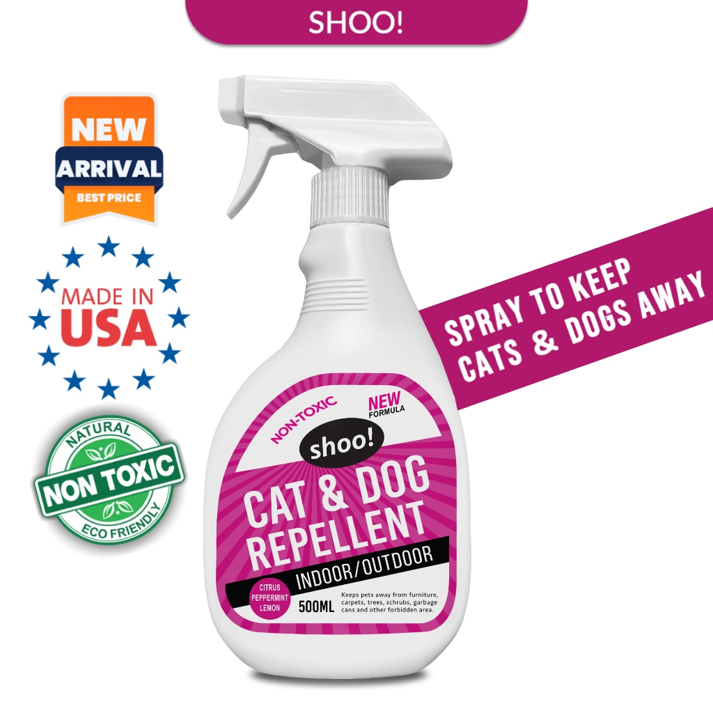 Cat and Dog Repellent Spray Penghalau Kucing dan Anjing Shoo! 500ML