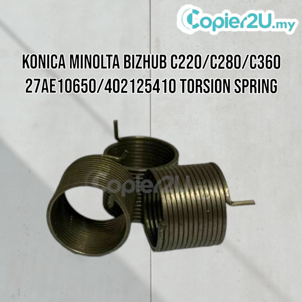 KONICA MINOLTA BIZHUB C220/C280/C360 27AE10650/402125410 TORSION SPRING ...