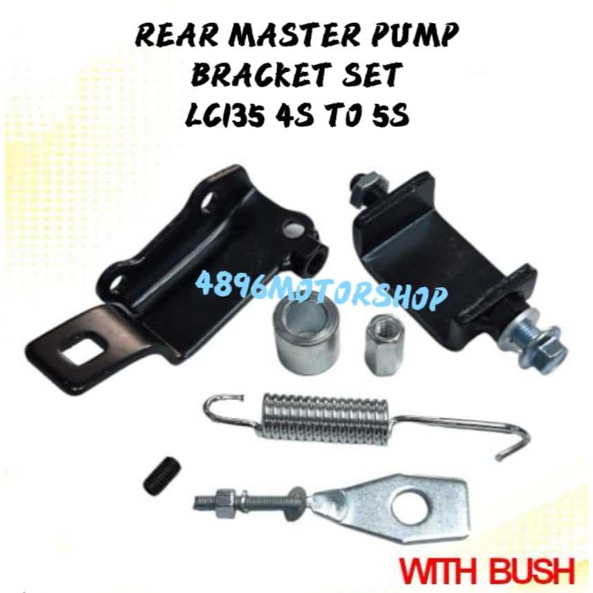 MODIFY REAR MASTER PUMP CALIPER KALIPER BRACKET SET LC135 4S TO 5S LC ...