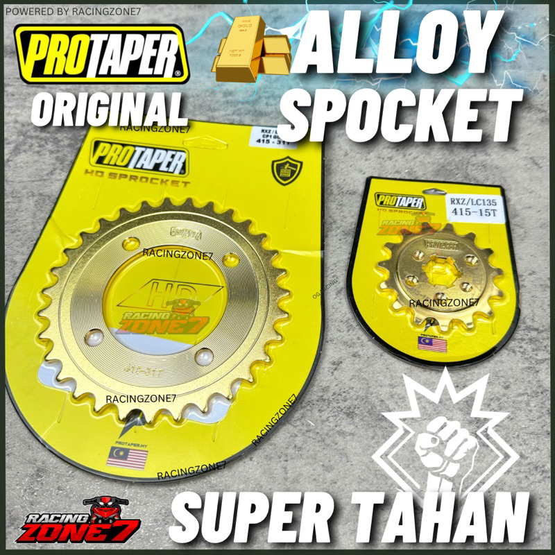 Original Protaper 415 Sprocket Gold Chrome Alloy Spocket Cp1 Hd Lc135 