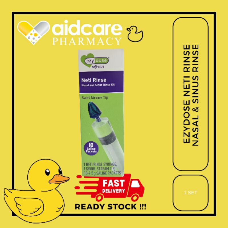 EZYDOSE NETI RINSE NASAL & SINUS RINSE 1 SET | Shopee Malaysia
