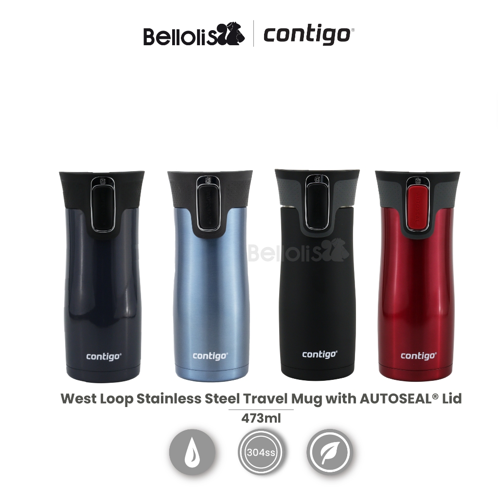 [Authentic] CONTIGO AUTOSEAL® West Loop VacuumInsulated Stainless