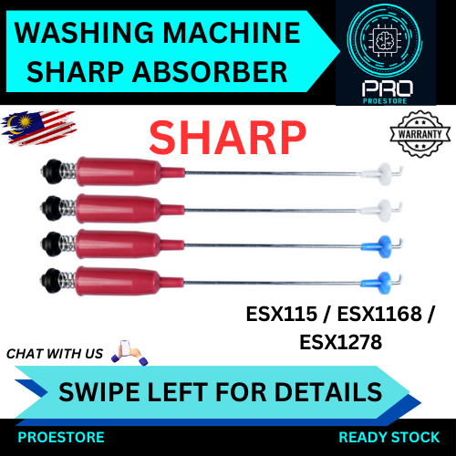 Absorber SHARP ESX115 / ESX1168 / ESX1278 Washing Machine Suspension ...